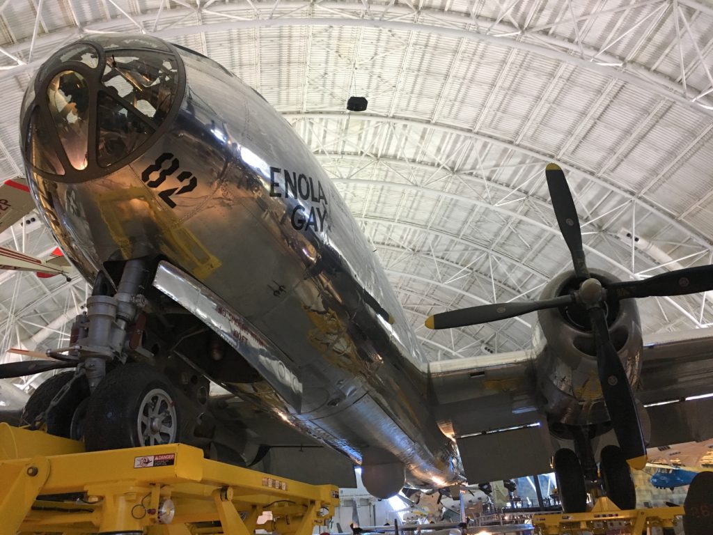 where is the enola gay plane now