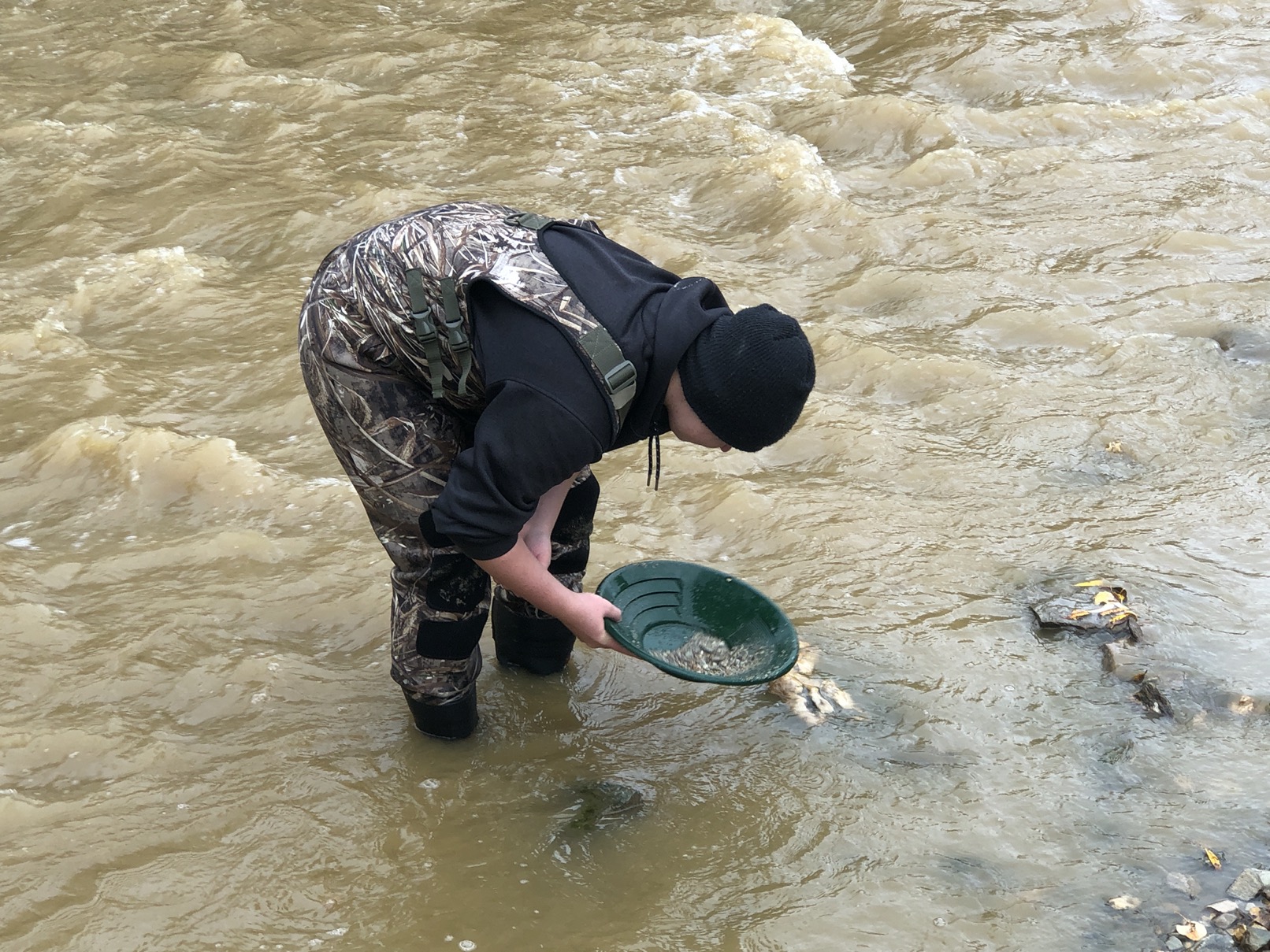 Panning for Gold in Dawson City